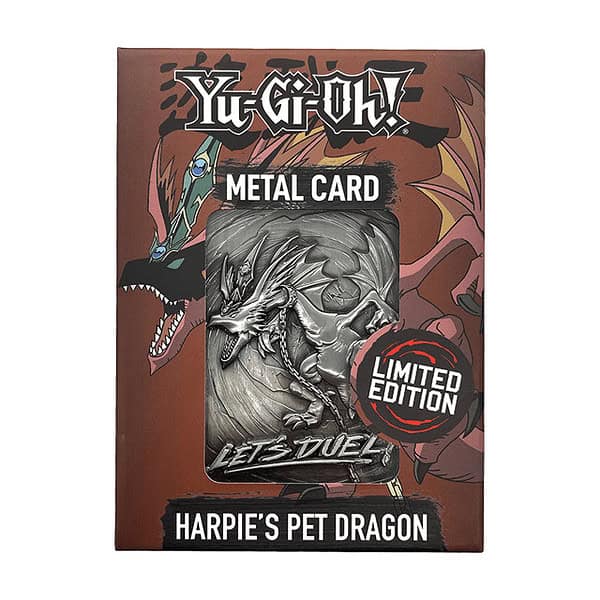 Yu-Gi-Oh! Limited Edition Metal Collectible Harpies Pet Dragon Ingot