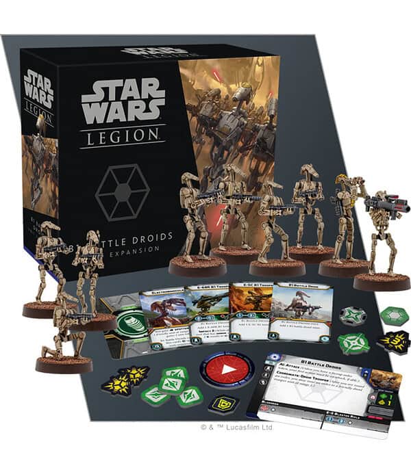 Star Wars Legion B1 Battle Droids Unit