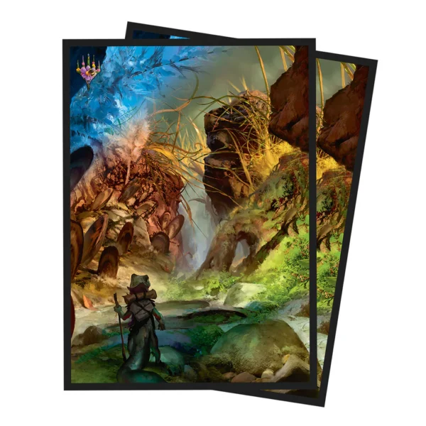 MTG: Bloomburrow 100ct Deck Protector Sleeves - Black