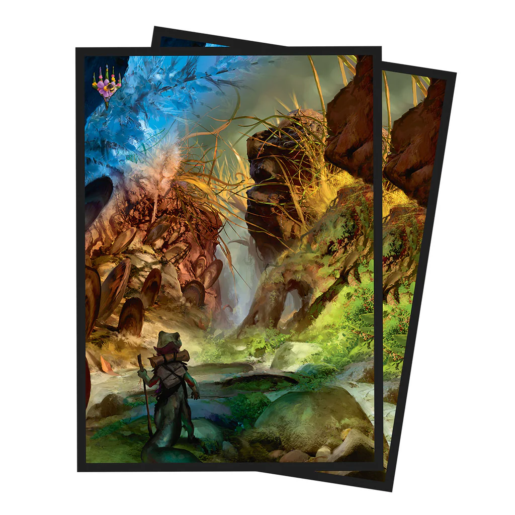 MTG: Bloomburrow 100ct Deck Protector Sleeves - Black