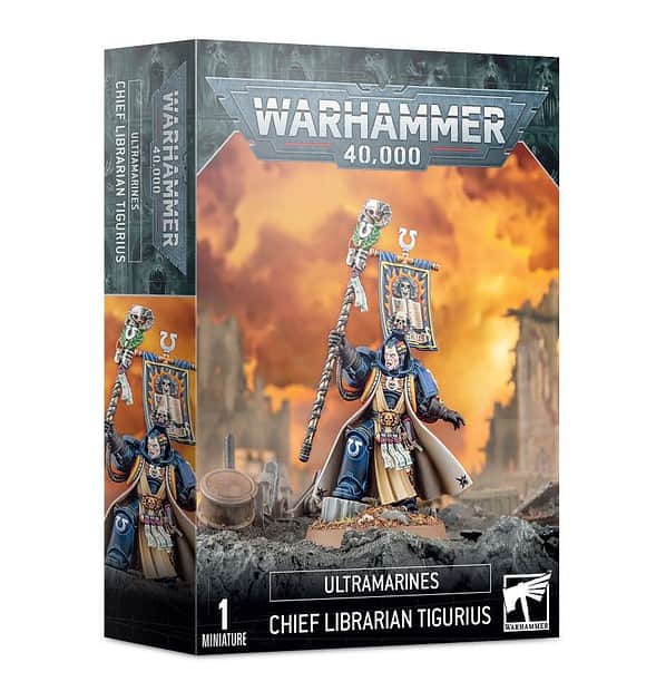 Warhammer 40k: Ultramarines - CHIEF LIBRARIAN TIGURIUS