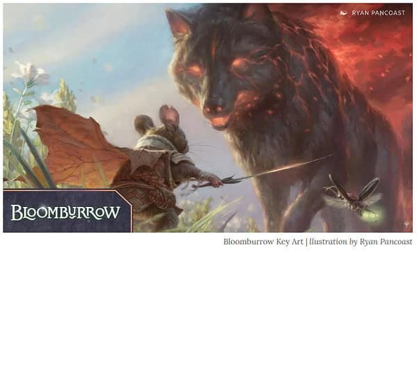 MTG: Bloomburrow Playmat - Blue