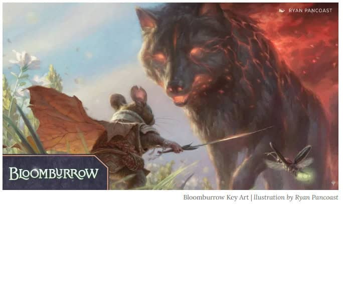 MTG: Bloomburrow Playmat - Green