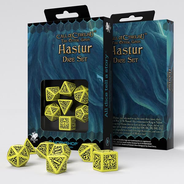 COC The Outer Gods Hastur Dice Set