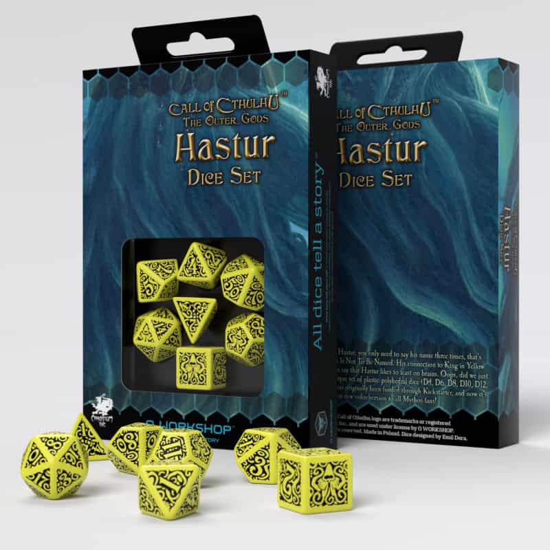 COC The Outer Gods Hastur Dice Set