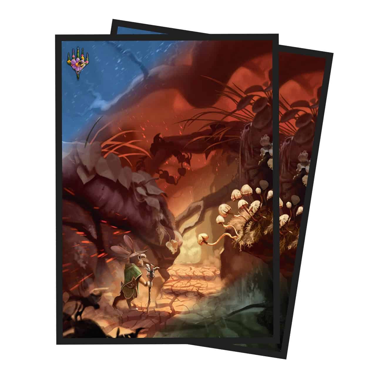 MTG: Bloomburrow 100ct Deck Protector Sleeves - Green