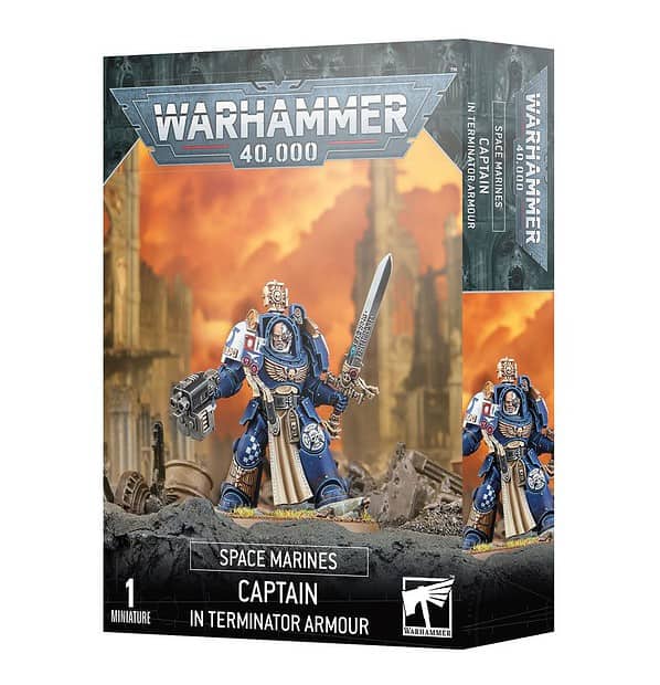 Warhammer 40k: Space Marines - CAPTAIN IN TERMINATOR ARMOUR