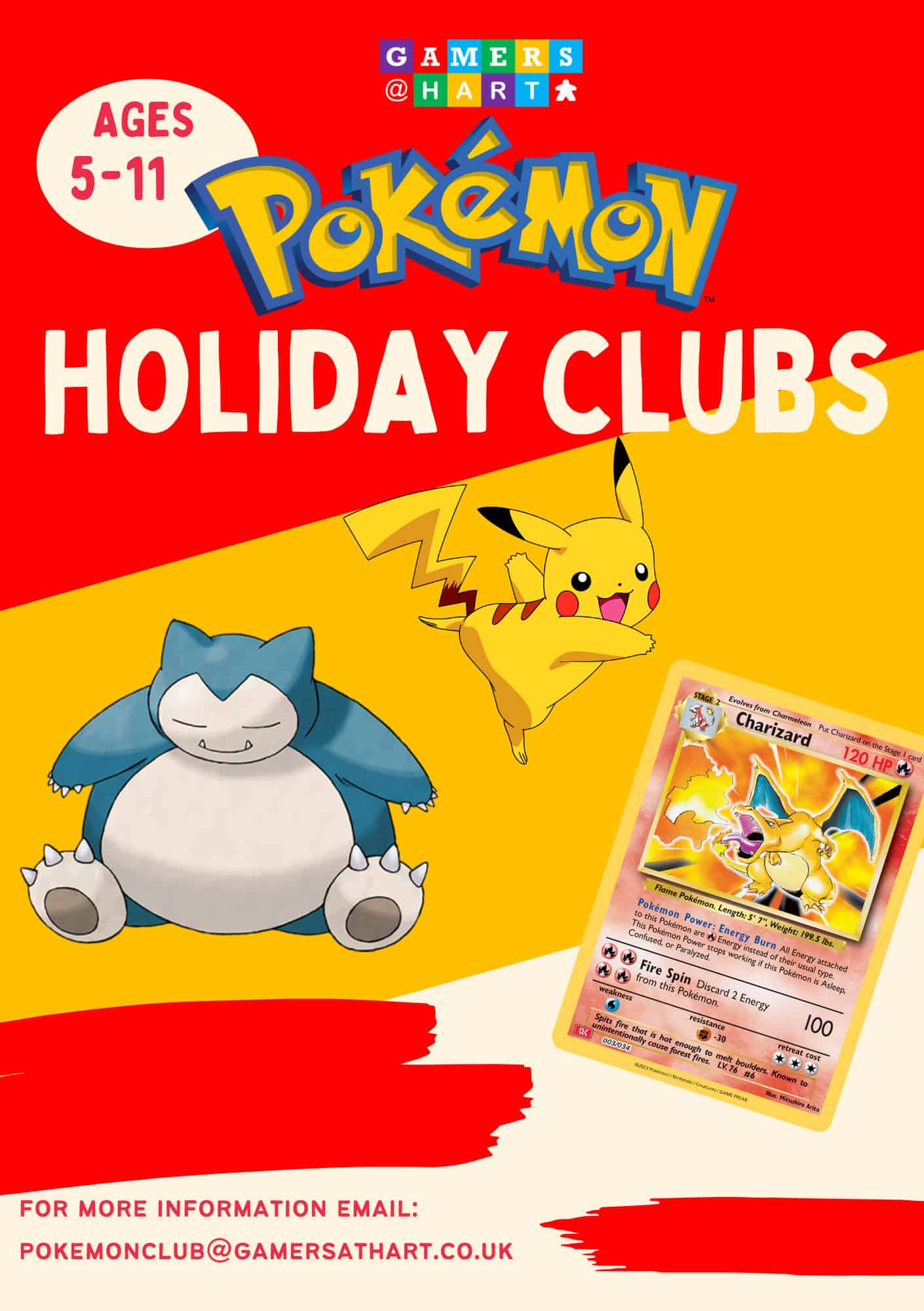 Summer Pokemon Holiday Club - Subsidised Places