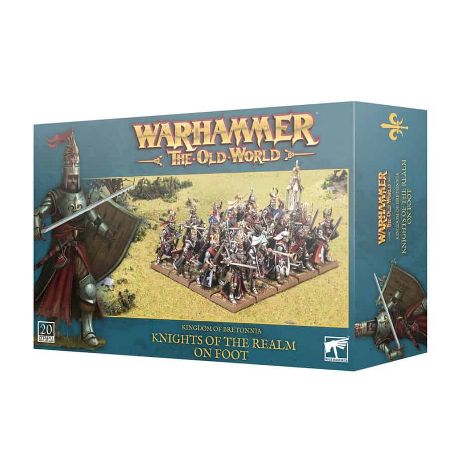 Warhammer: The Old World - KNIGHTS OF THE REALM ON FOOT