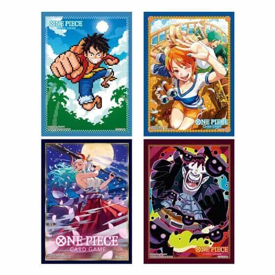 One Piece Card Game: Official Sleeves 8 (4 Kinds Assortment)