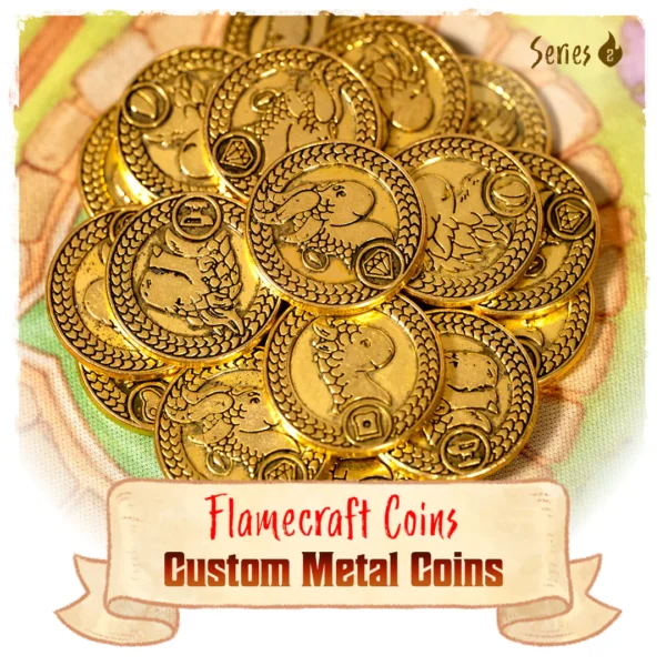 Flamecraft Series 2 Metal Coins