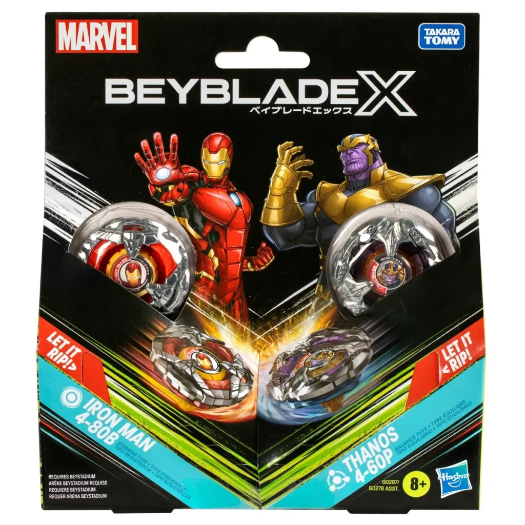 Beyblade X - Marvel Collab Multipack