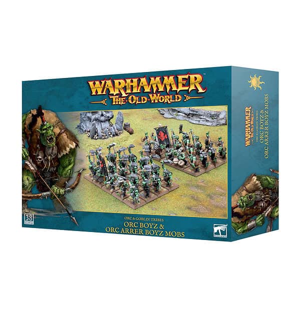 Warhammer The Old World: Orc Boyz & Orc Arrer Boyz Mobs