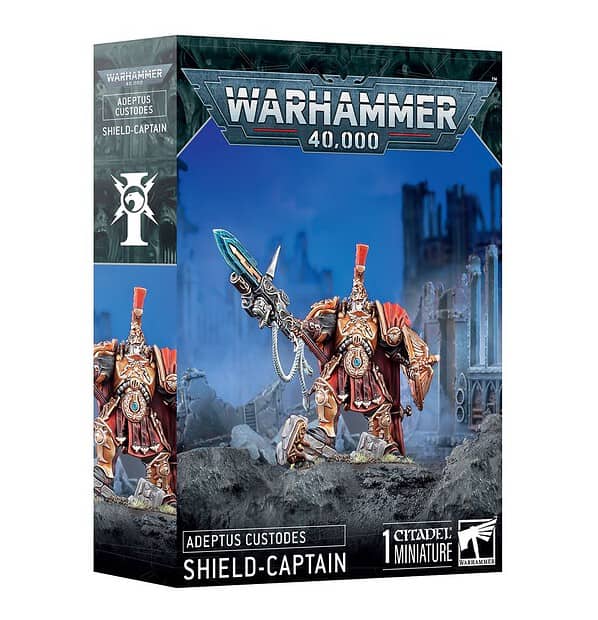 Warhammer 40k: Adeptus Custodes - SHIELD-CAPTAIN