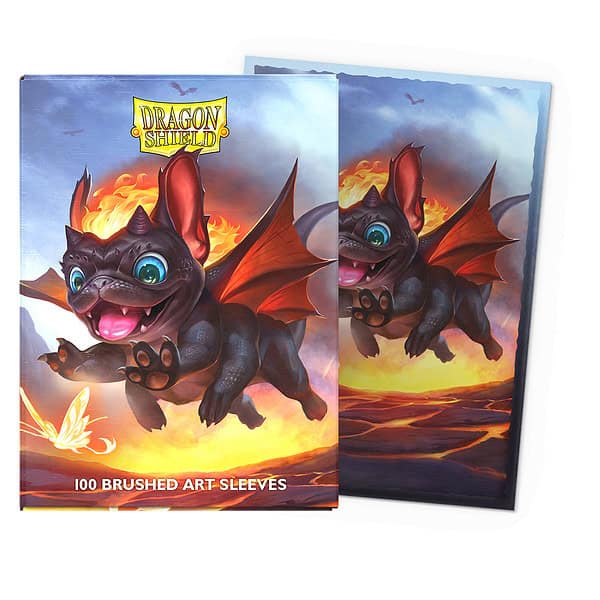 UNIT Dragon Shield Brushed ART Sleeves - The Wufdragon - Standard Size (100)