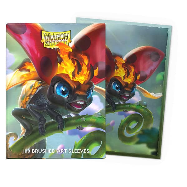UNIT Dragon Shield Brushed ART Sleeves - The Burnbug - Standard Size (100)