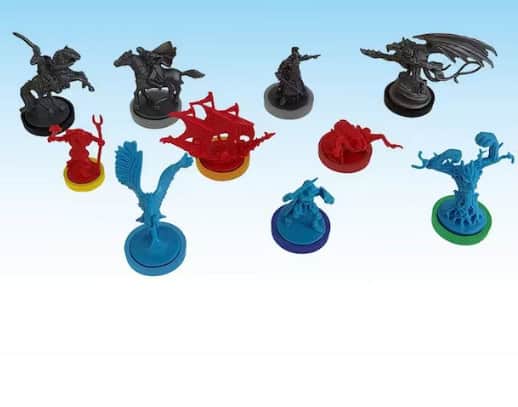 War of the Ring: Coloured Plastic Rings - Expansion Set