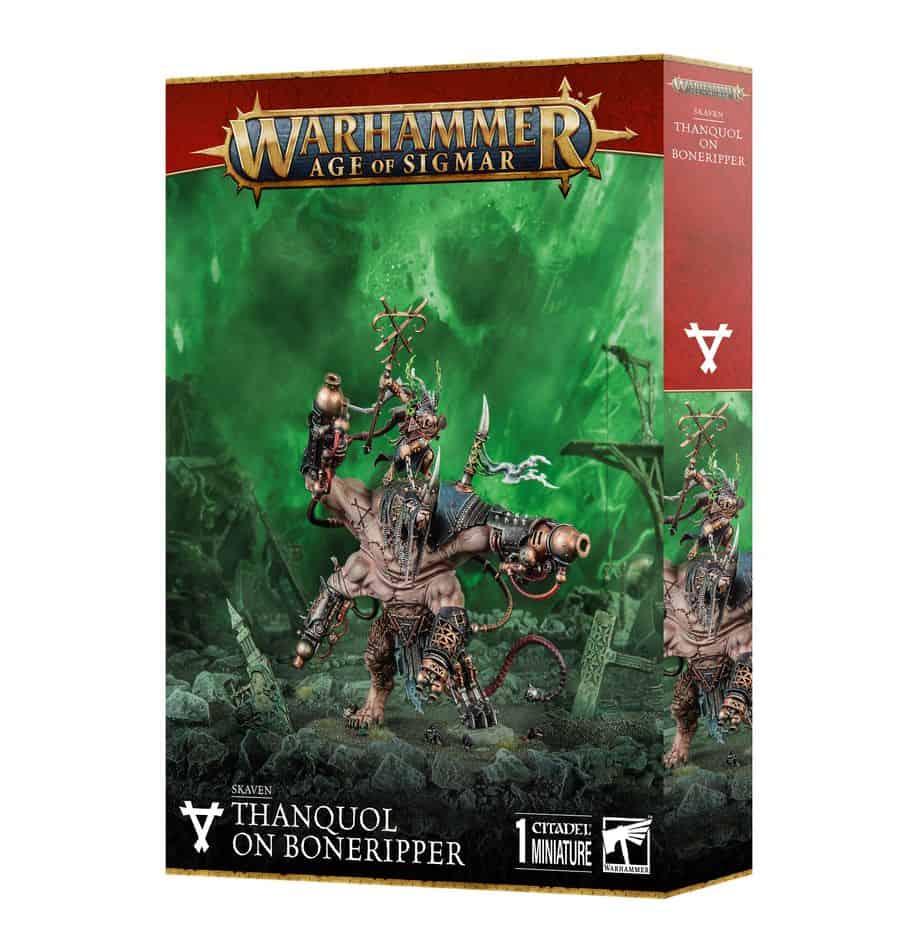 Warhammer: Age of Sigmar - SKAVEN - Thanquol on Boneripper
