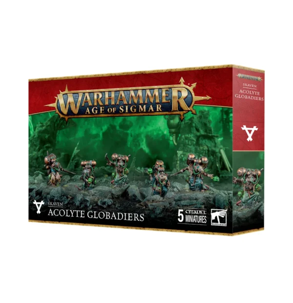 Warhammer: Age of Sigmar - SKAVEN - Acolyte Globadiers