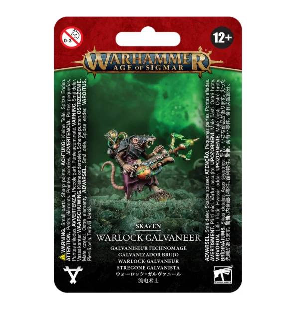 Warhammer: Age of Sigmar - SKAVEN - Warlock Galveneer