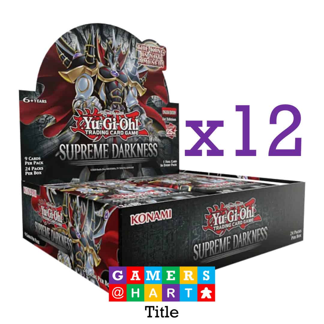 Yu-Gi-Oh! - Supreme Darkness FULL CASE (12x boxes)