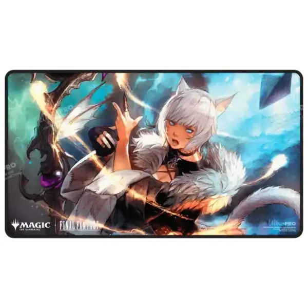 MTG: Final Fantasy Black Stitched Playmat Premium Z