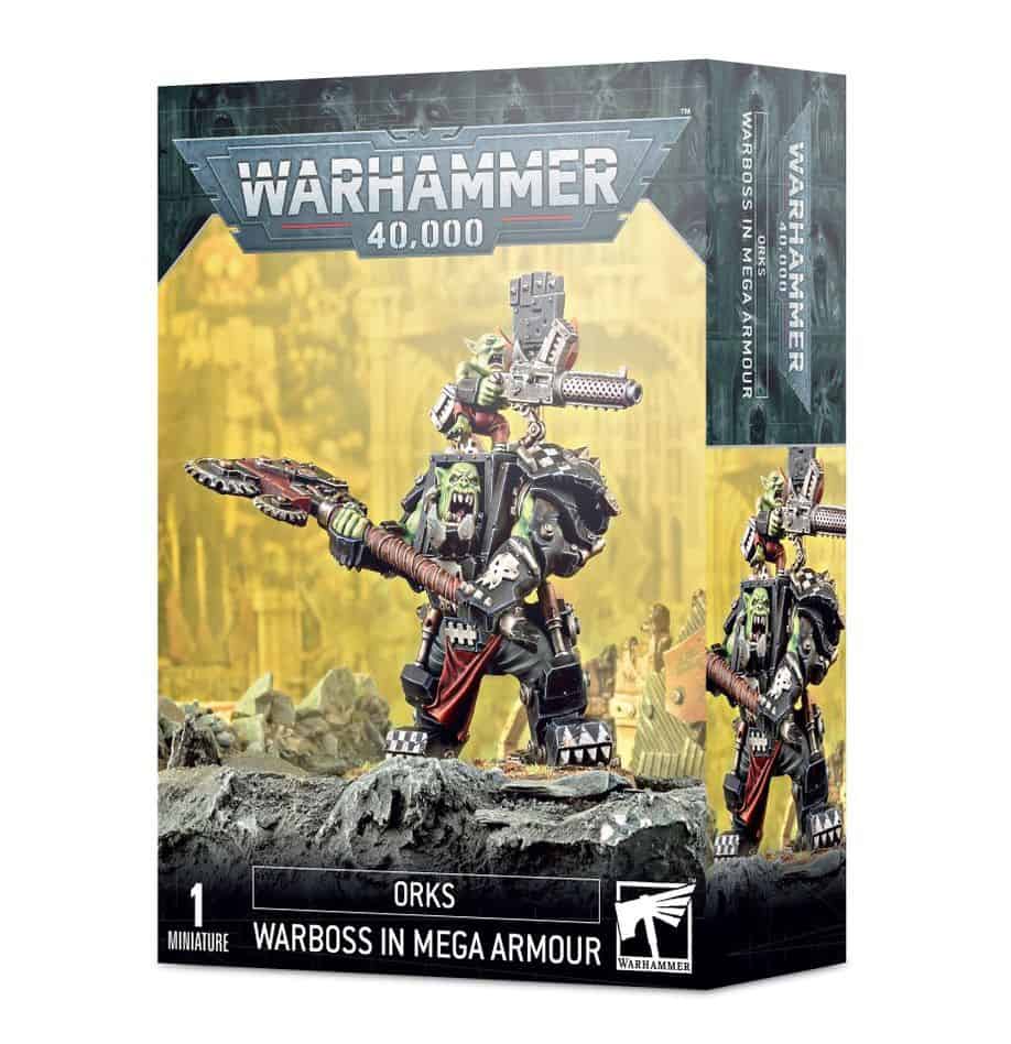 Warhammer 40k: Orks - Warboss in Mega Armour