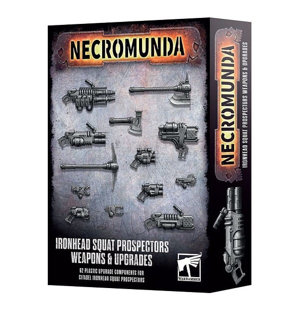 Necromunda : Squat Prospectors Weapons & Upgrades