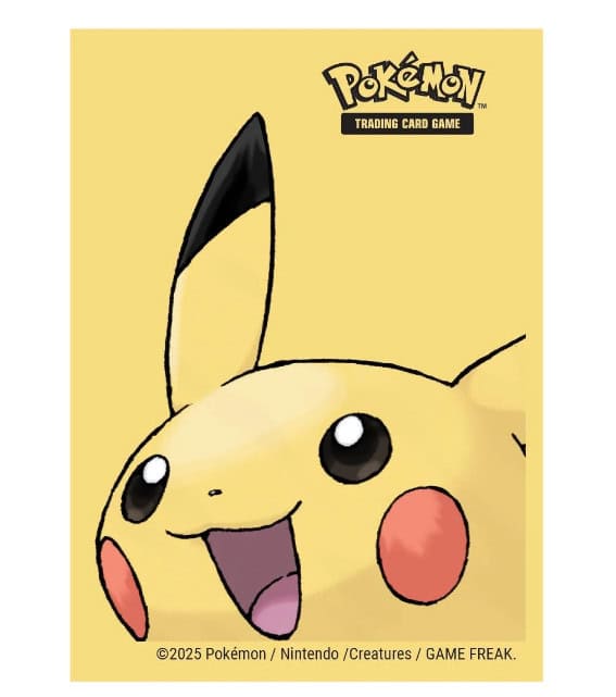 Pokemon Pikachu 65ct Deck Protectors