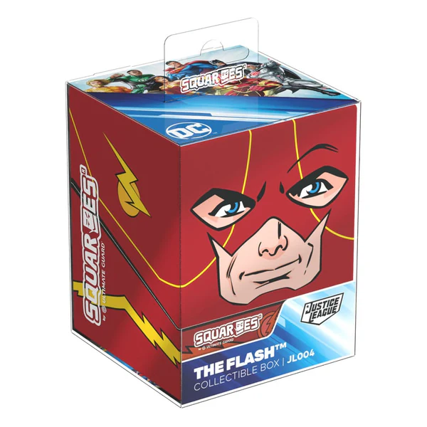 Squaroes Deck Box - DC Justice League -  The Flash