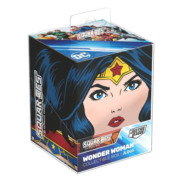 Squaroes Deck Box - DC Justice League -  Wonder Woman
