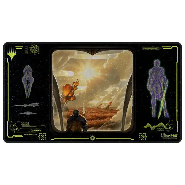 MTG: Edge of Eternities Holofoil Playmat White Mythic