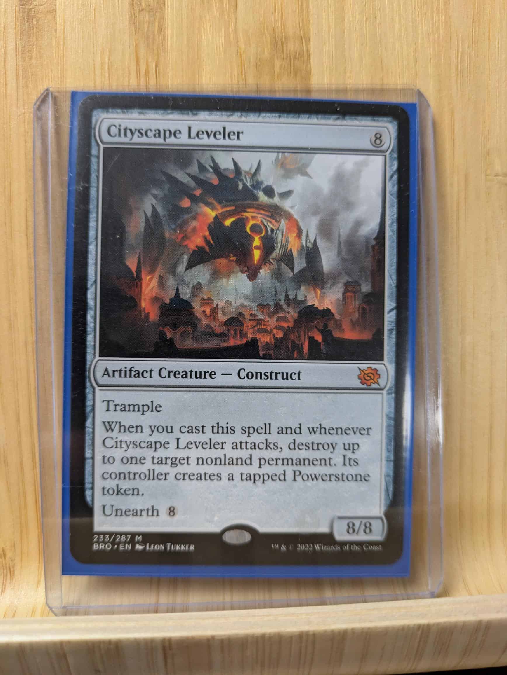 MTG Brother's War - Cityscape Leveler - BRO 233 (NM)