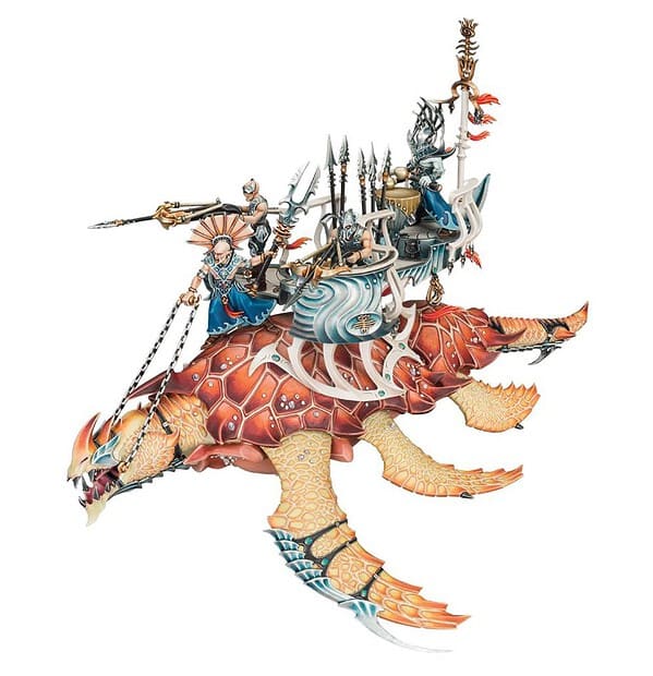 Warhammer Age of Signmar - Idoneth Deepkin - Akhelian Leviadon