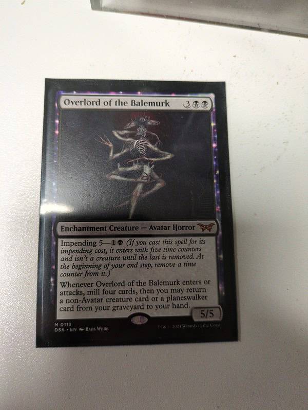 MTG Single: DSK - Overlord Of The Balemurk - NM 113