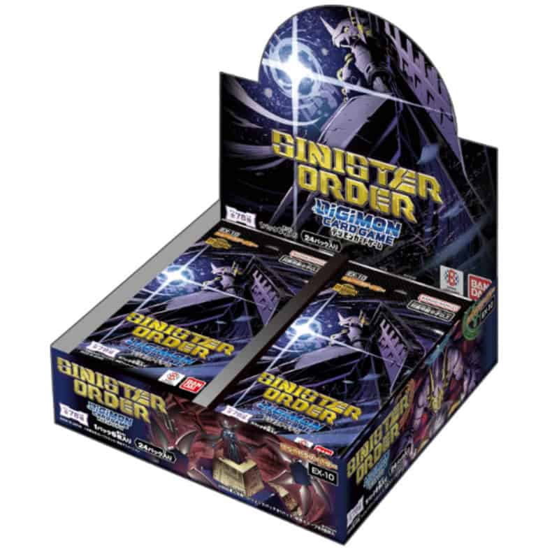 Digimon Card Game: Sinister Order Extra INDIVIDUAL Booster (EX-10)