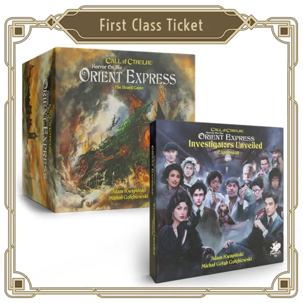 Horror on the Orient Express: The Board Game (First Class Ticket Pledge)