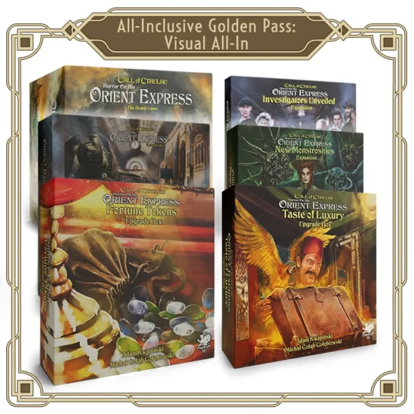 Horror on the Orient Express: The Board Game (Golden Pass)