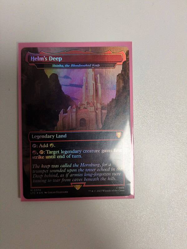 MTG Singles: LTC - Helm's Deep (Shinka, The Bloodsoaked Keep) - 374 Foil
