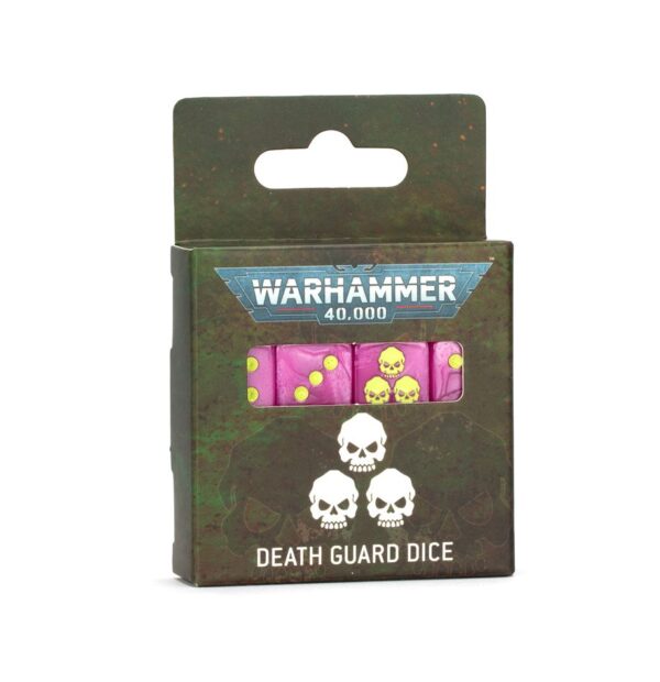 Warhammer 40k Death Guard Dice Set