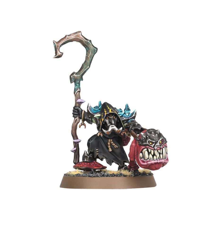 Warhammer: Age Of Sigmar - Squigboss with Gnasha-squig