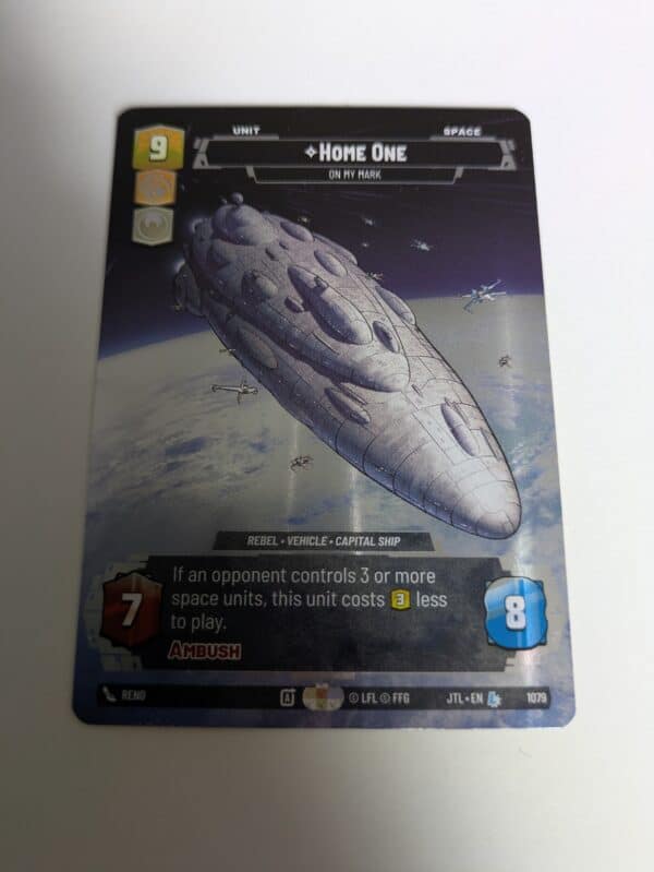 Star Wars Unlimited Singles - Prestige - Home One Foil (1079 JTL)