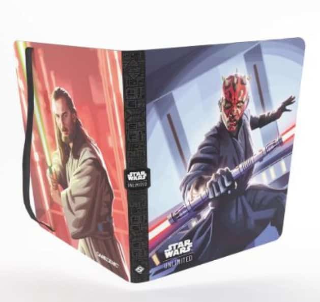 Gamegenic Star Wars: Unlimited 18-Pocket Album Set 5 Qui-Gon Jinn & Darth Maul