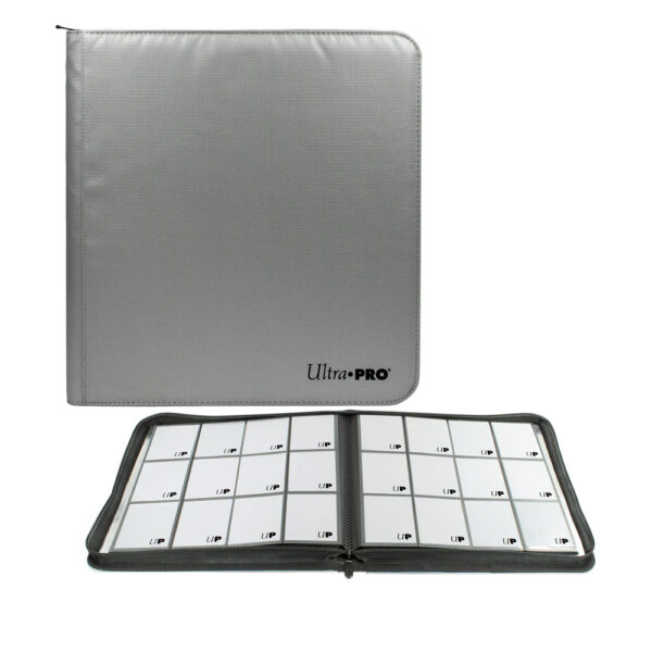 Ultra Pro Zippered Album - 12 pockets - Silver