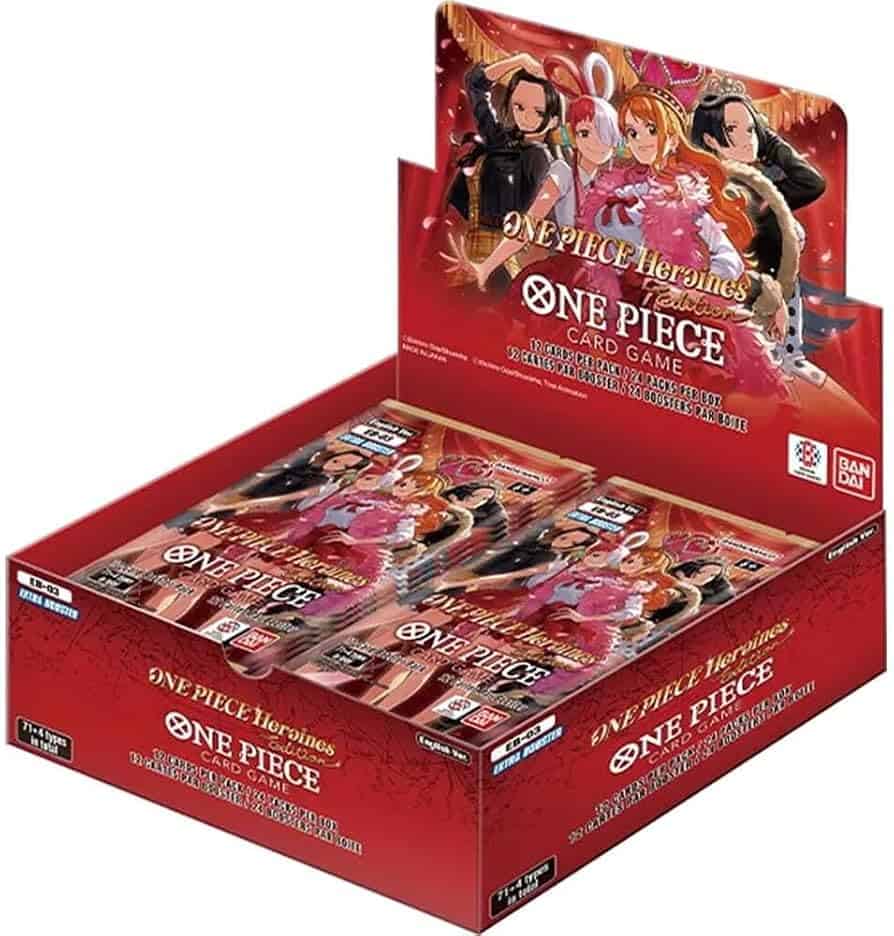 One Piece Card Game: Extra Boosters Box - EB-03 - Heroines Edition