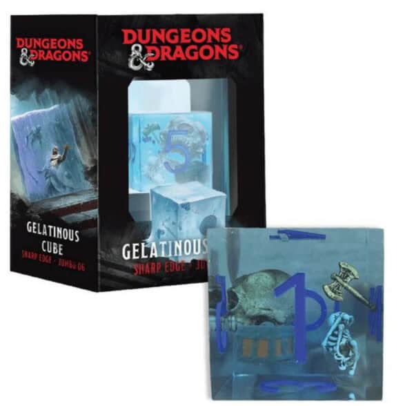 D&D Jumbo Gelatinous Cube D6