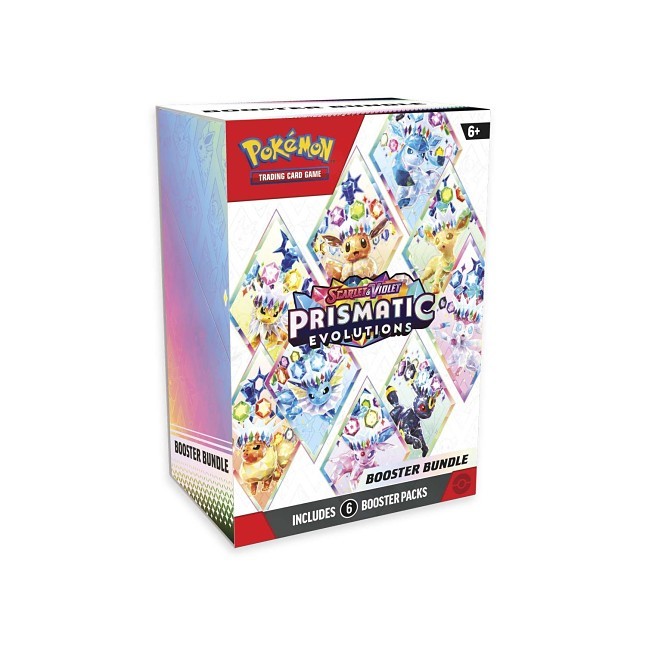 Pokemon Prismatic Evolutions Booster Bundle - max 2 per person cancellation fee apply