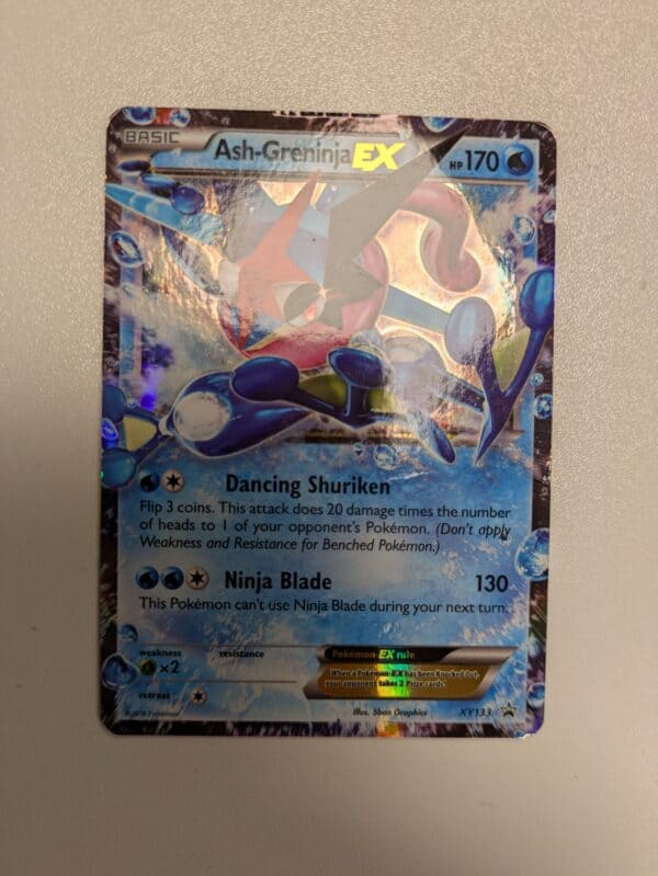 Pokemon Single - Ash-Greninja EX #XY133 Pokemon Promo