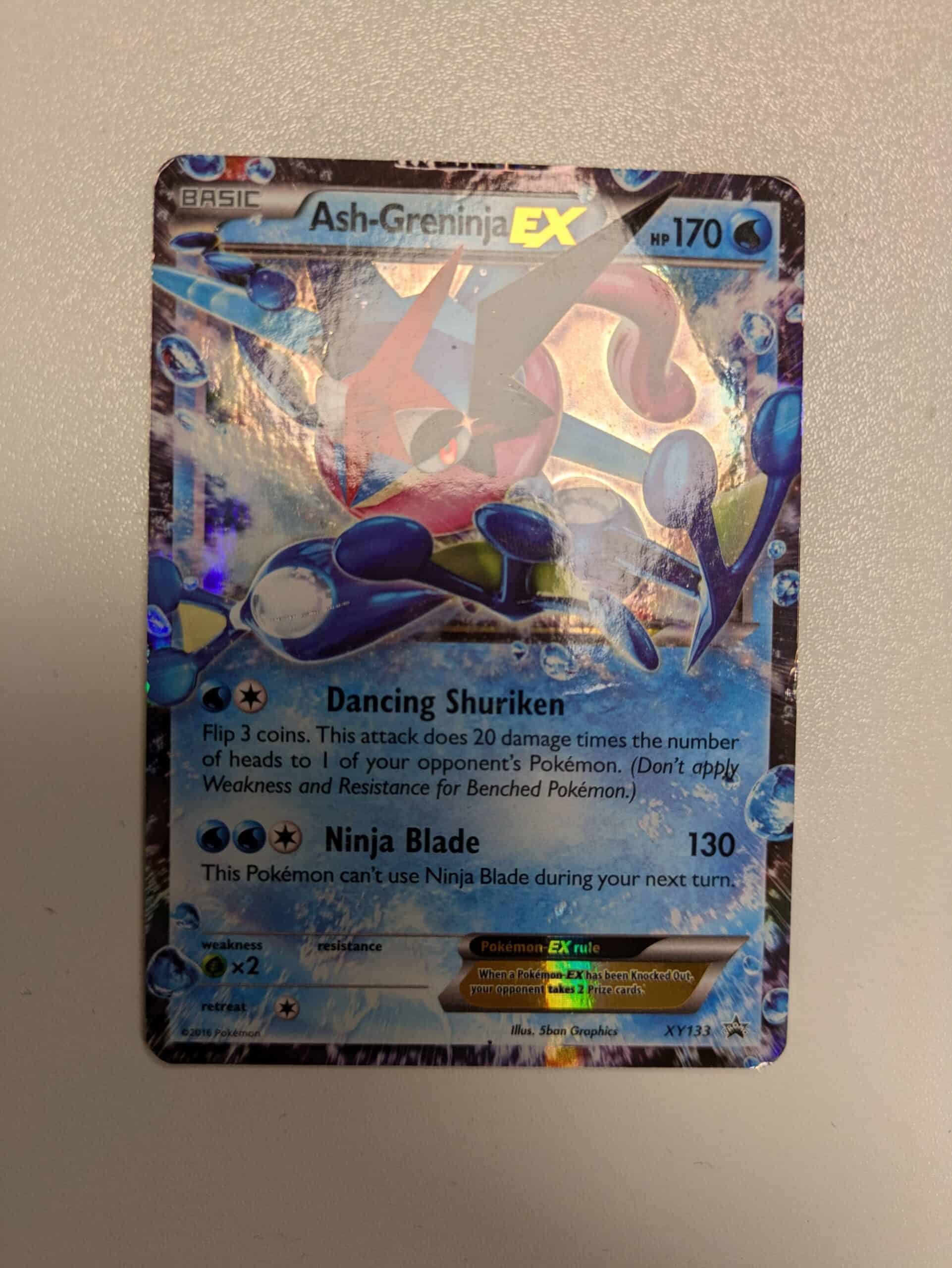 Pokemon Single - Ash-Greninja EX #XY133 Pokemon Promo