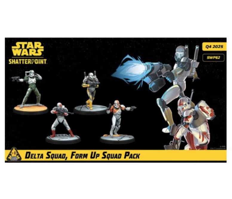 Star Wars: Shatterpoint - Delta Force Form Up Squad Pack